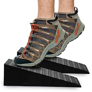 Yarlung 2 Pack Squat Wedge Block, Non-Slip Slant Board for Heel Elevated Squat