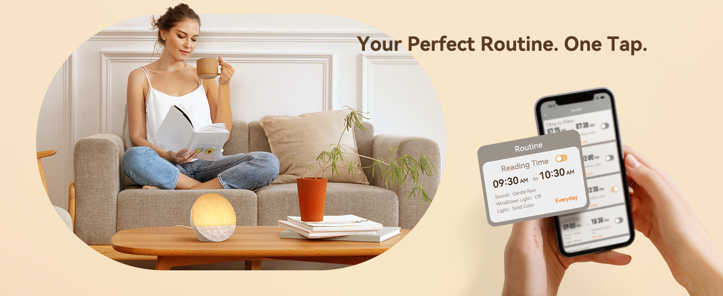 sunrise alarm clock sound machine