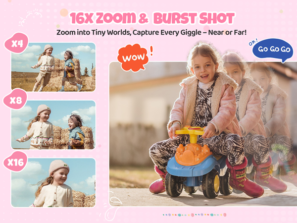 Kids Camera Instant Print