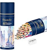 finenolo 48 Pack Colored Pencils for Adult Coloring Books, Soft Core, Art Drawing Pencils for Art...