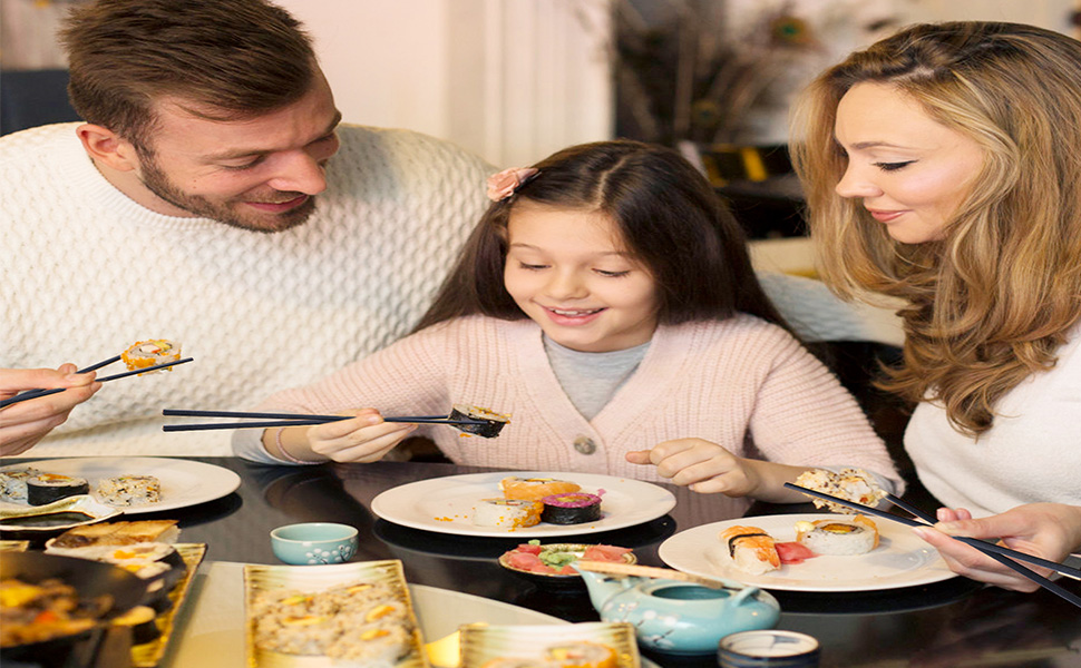 rice, noodles at home, in caterers, restaurants, buffets, cafeterias, diners, cafes, etc.