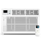 ZAFRO Window Air Conditioners 8000BTU, Cools 350 Sq. Ft,2 Cooling Mode &amp; Fan Speeds,Ultra-Quiet R...