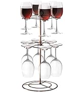 GeLive Champagne Stand Holder for Party, Drink Tree, Wine Glass Tree Flight Server, Tabletop Stem...