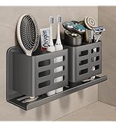 YESENT Aluminum Toothbrush Holder Self-Adhesive Hanging Bracket Shower Toothbrush Razor Holder Su...