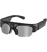 MIUXGIO Smart Glasses with Camera, Video Camera Glasses with 32GB TF,Recording Outdoor Glasses fo...