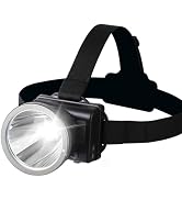 Amkulop Super Bright Headlamp,USB C Led Rechargeable Head Lamp with LCD Power Display, Waterproof...