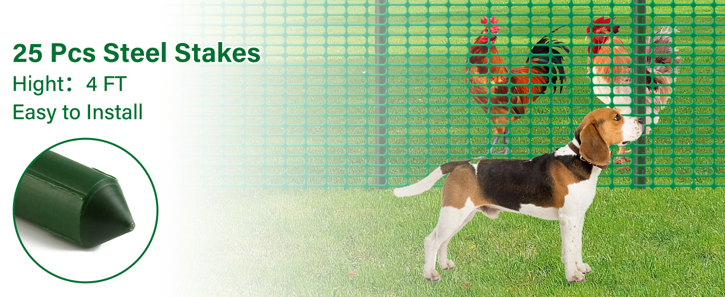 plastic safety fence