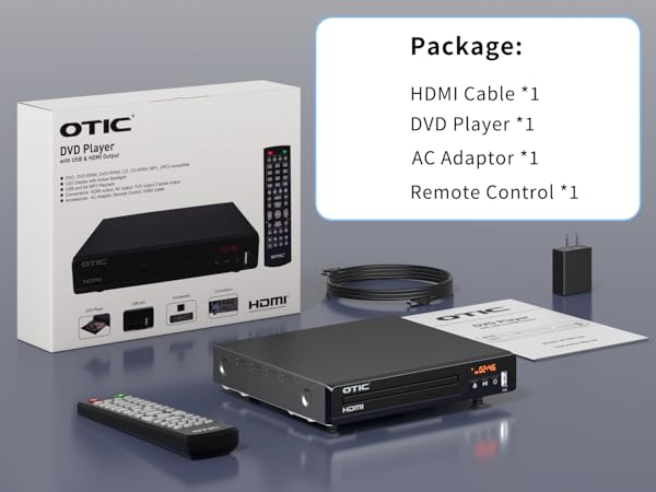 OTIC dvd player