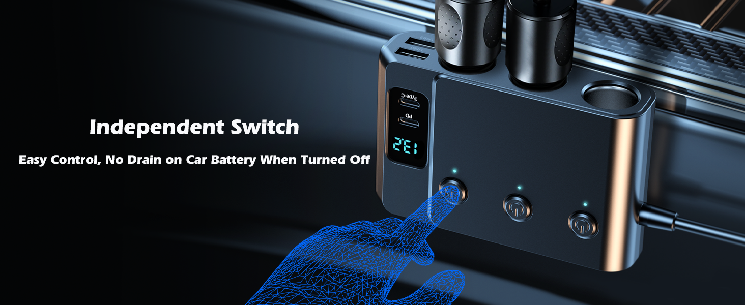 car charger splitter