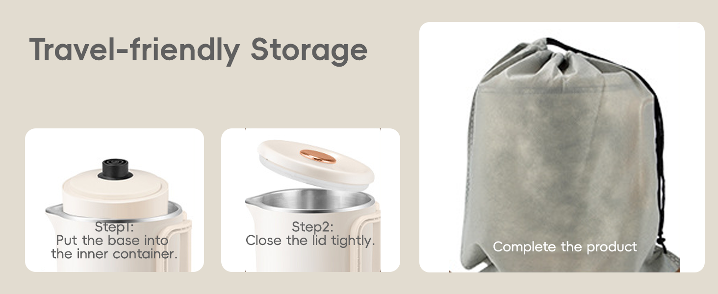 travel friendly storage