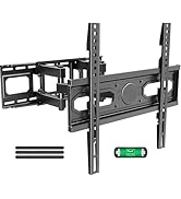 MOUNTUP TV Wall Mount for Most 26-65 Inch Flat/Curved TVs, Full Motion TV Mount Fit 16" Wood Stud...