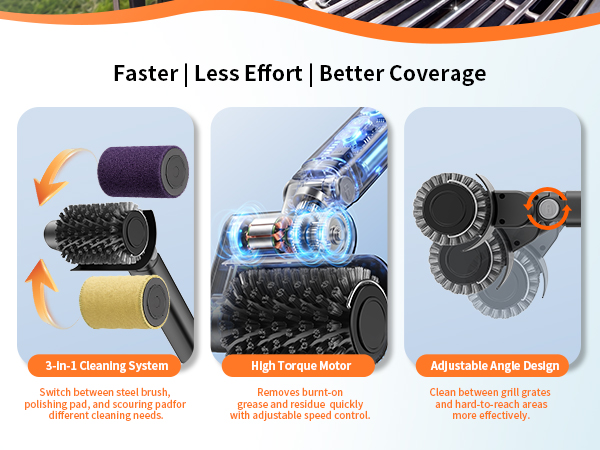 grill brush for outdoor grill