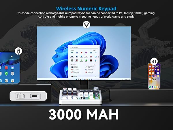 number pad keyboard number keypad numeric keypad numpad mechanical number pad wireless number pad