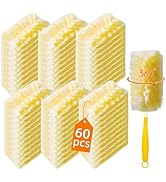 Senowi 60 Count 360° Heavy Duty Duster Refills Compatible with Swiffer, Large Size-Extra Thick Di...