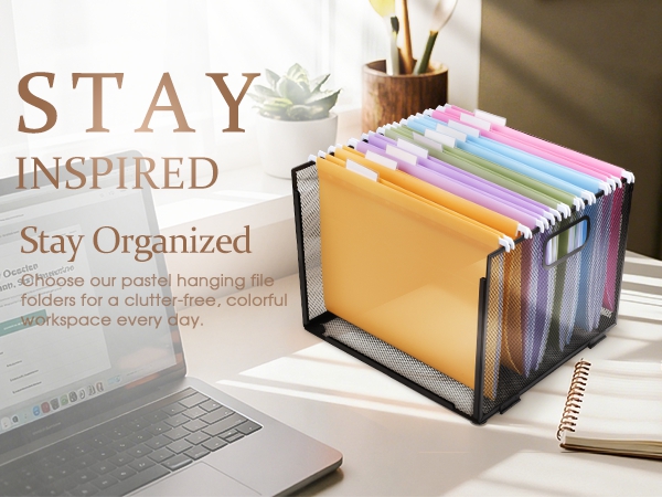 Plastic Hanging File Folders
