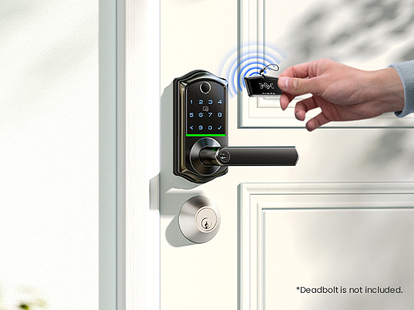 key pad door lock deadbolt with handle