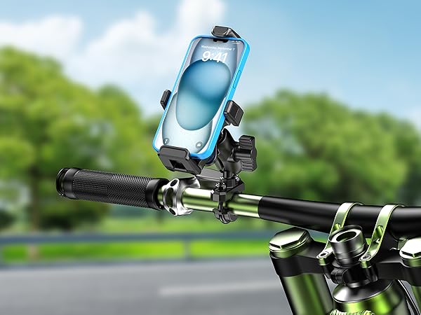 e-bike handlebar phone mount