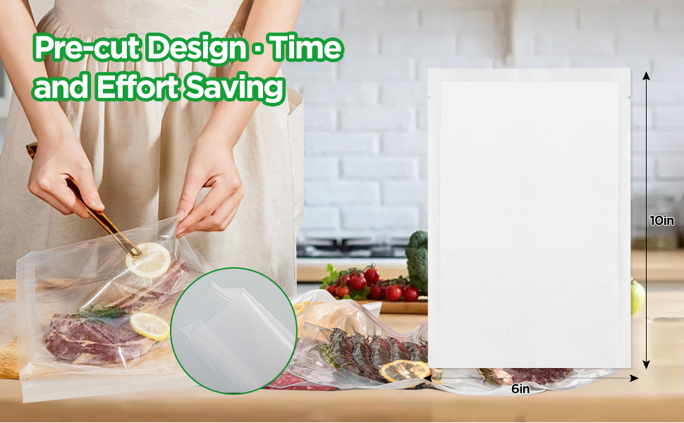 Pre-cut Design · Time and Effort Saving