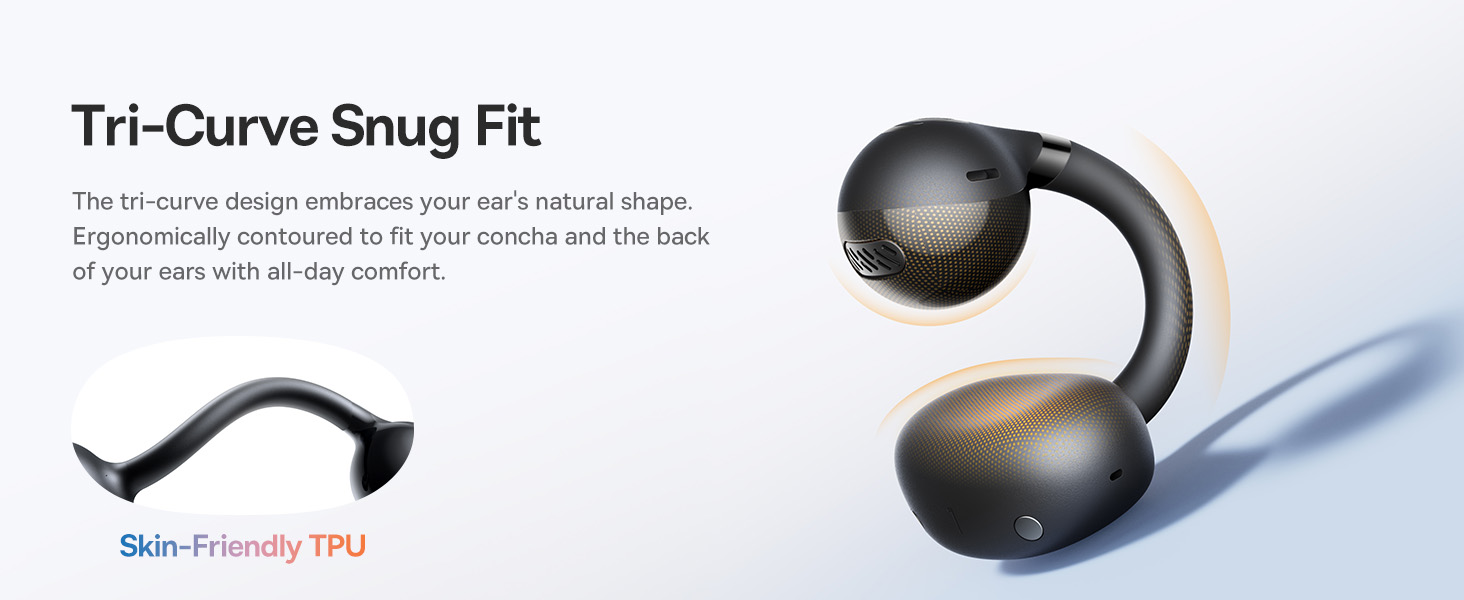 open ear earbuds open ear headphones wireless ear buds bluetooth clip on earbuds running workout