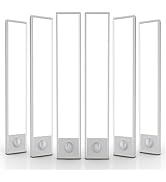 Under Cabinet Lighting, 58 LED Motion Sensor Light Indoor, Wireless USB Rechargeable Magnetic Clo...