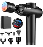 AERLANG Massage Gun with Heat and Cold,Deep Tissue Massage Gun, Back and Neck Massager for Pain R...