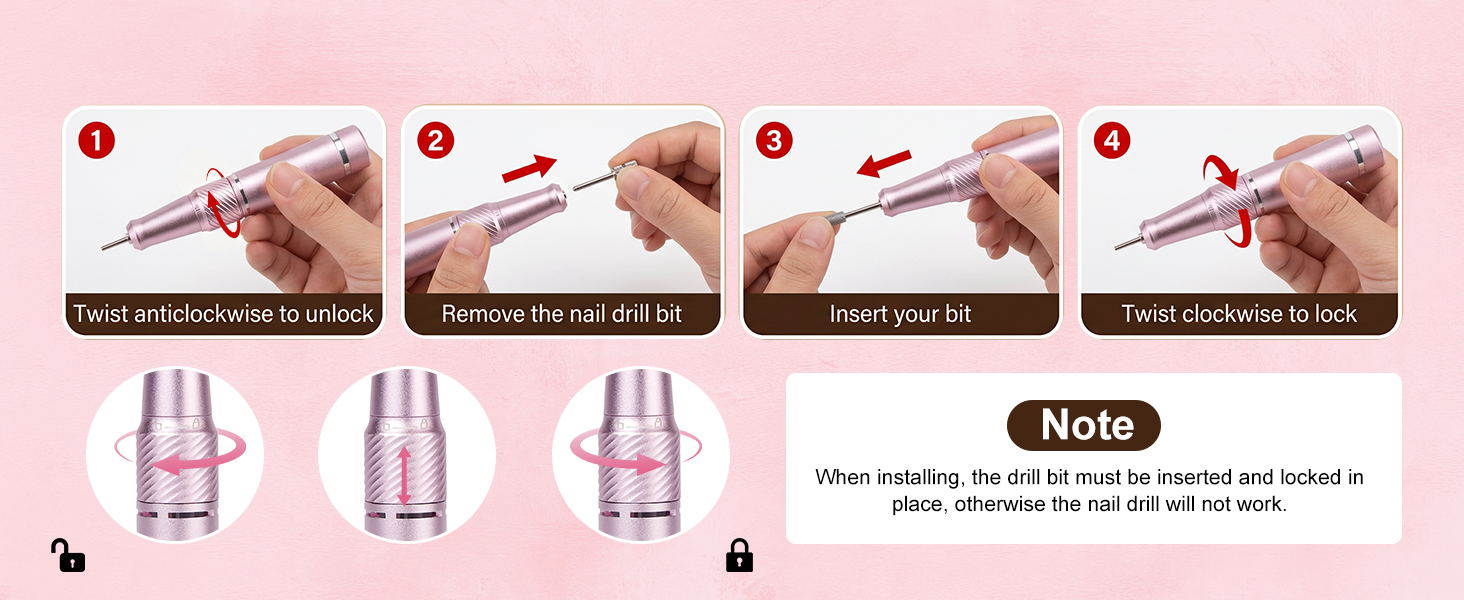 Replacing the Drill Bit