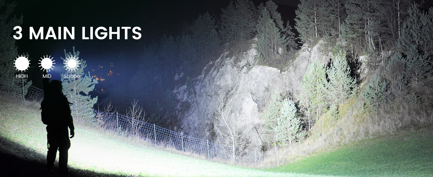 handheld flashlights 250000 lumens