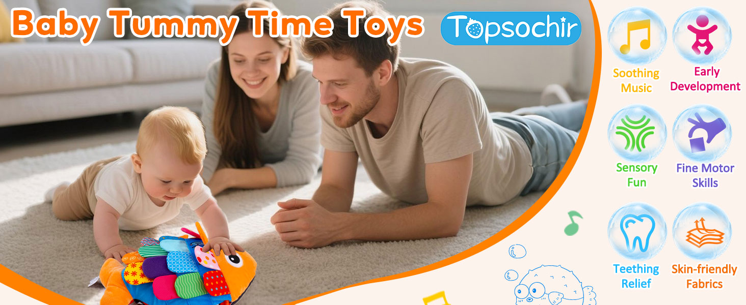 infant tummy time toys