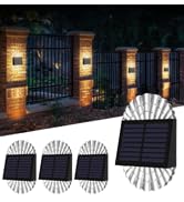 solar fence post lights