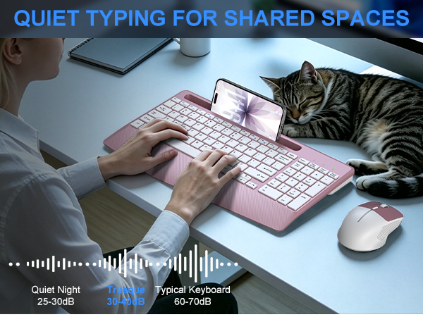 quiet keyboard and mouse