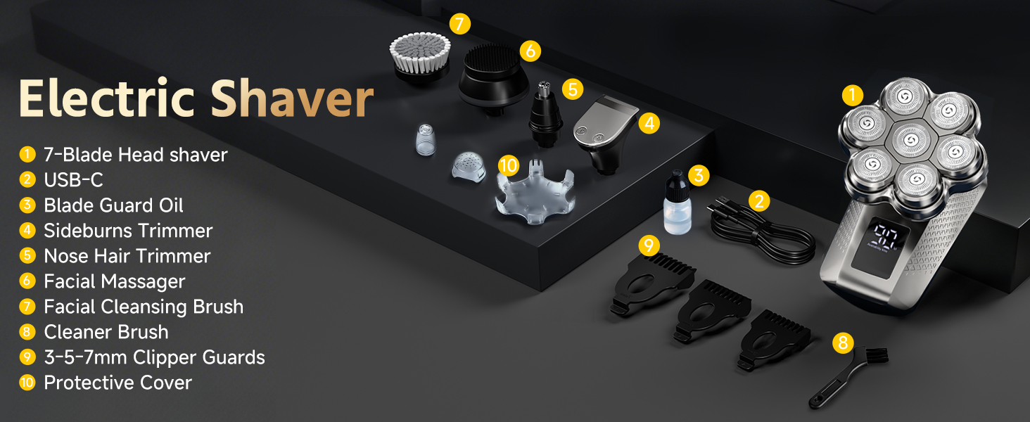 Electric Shavers for Bald Men