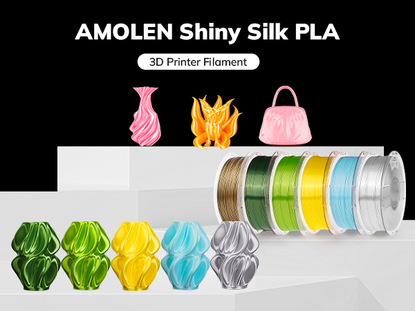 AMOLEN Shiny Silk Pla