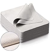 100 PCS Glasses Clean Cloth Suede, Lens Clean Cloth for Lenses, Glasses, Screens, Cameras, iPad, ...