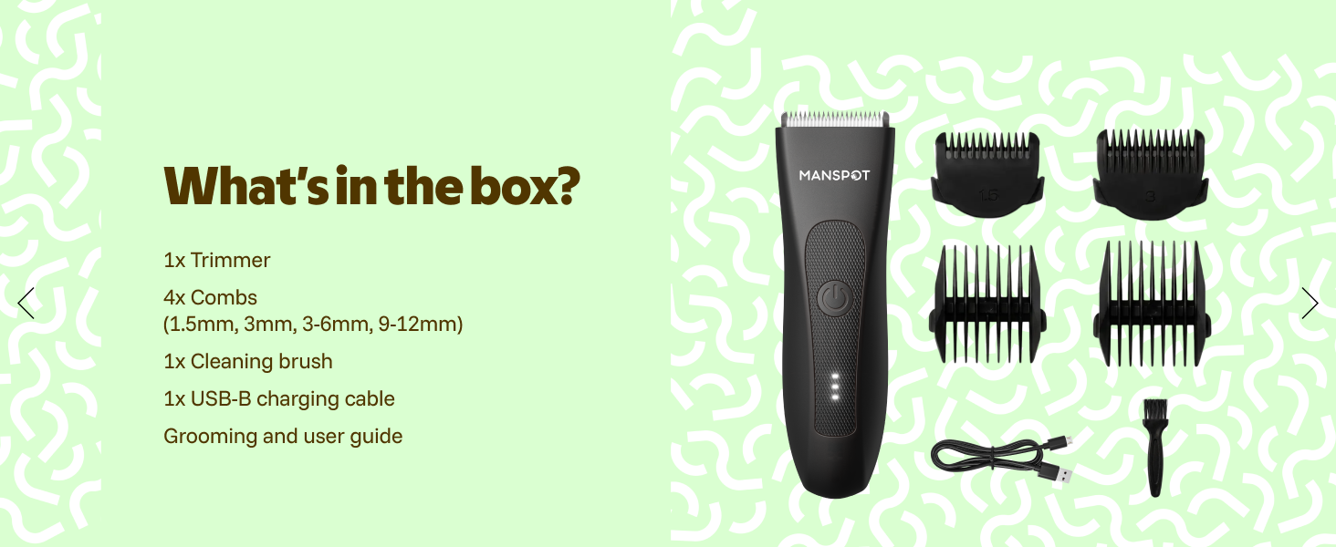 manscape hair trimmer for men shaver for men
