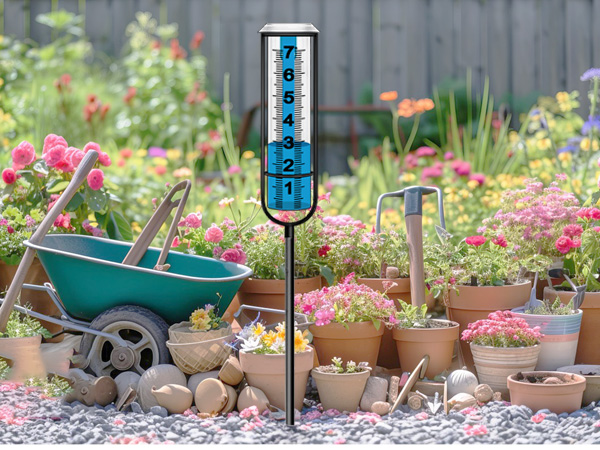 hree-section Large rain gauge
