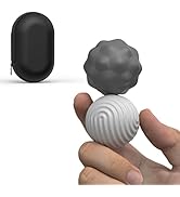 Large Magnetic Fidget Ball Toys for Adults, 2Pcs Soft Silicone Fidget Magnets, Silent Fidget Toys...