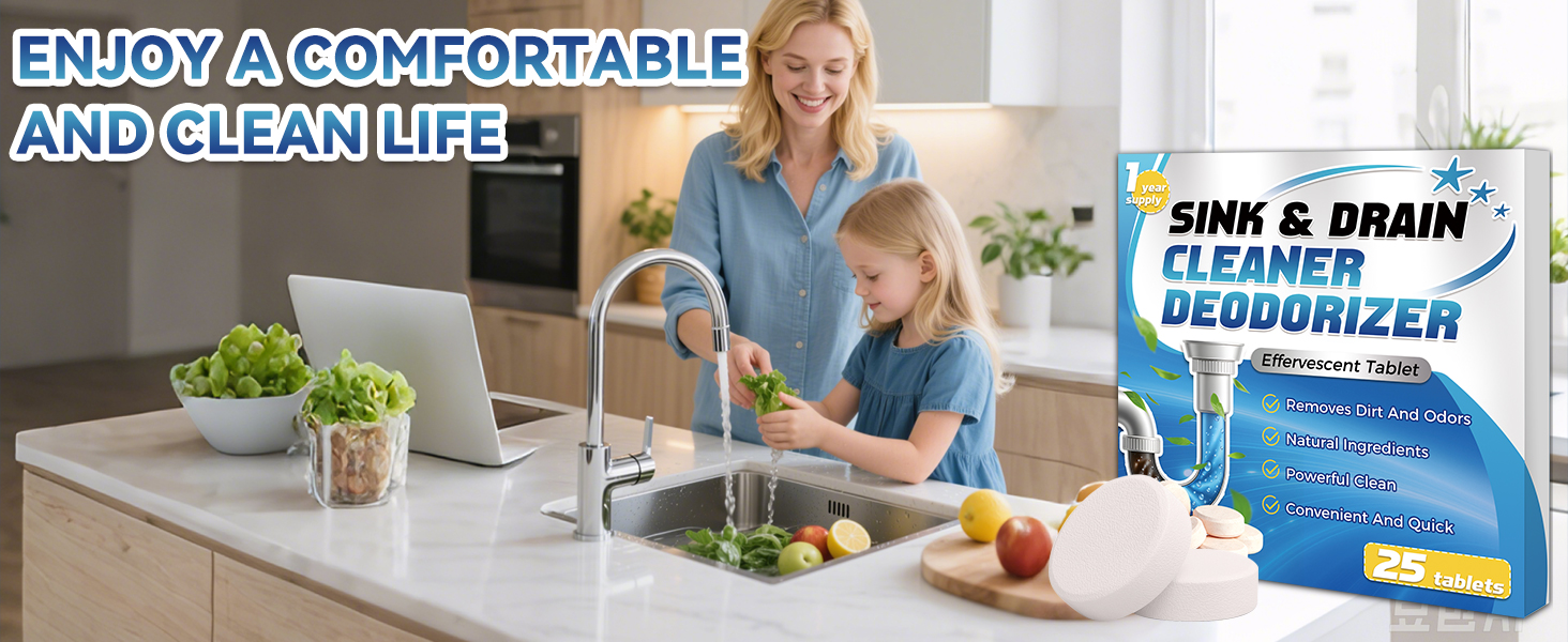 sink disposal cleaner and deodorizer