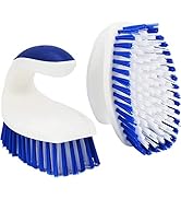 ITTAHO All Purpose Scrub Brush for Cleaning,Stiff Bristle Cleaning Brush with Non-Slip Grip for B...