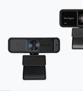 Kensington W1050 1080p Fixed Focus Wide Angle Webcam for Video Conference, Dual Stereo Mic, Softw...