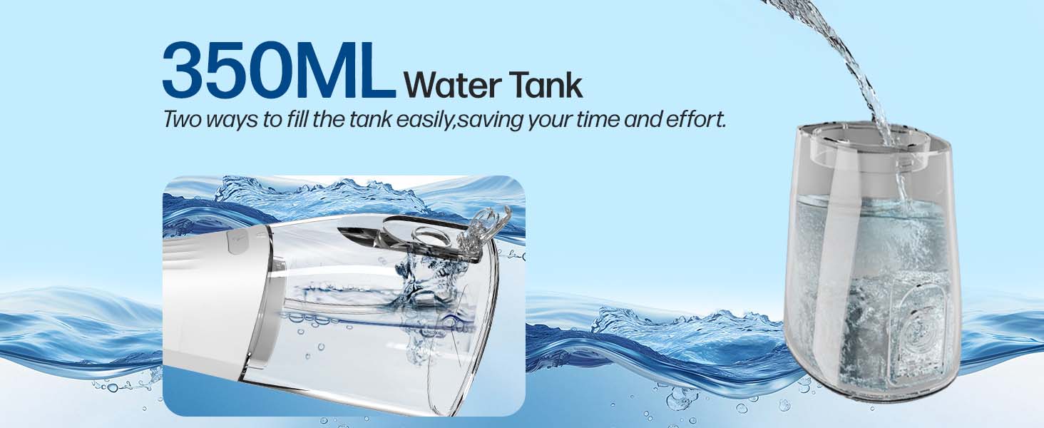 Water Dental Flosser Cordless