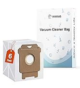 WAIKAS 6 Pack Replacement Roomba Vacuum Bags for iRobot Roomba 104 105 405 505 705 Combo 10 Max, ...