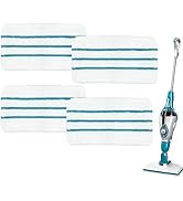 4 Packs Replacement Mop Pads Compatible with Black &amp; Decker Steam Mop SM1600 SM1610 SMP20 Series ...