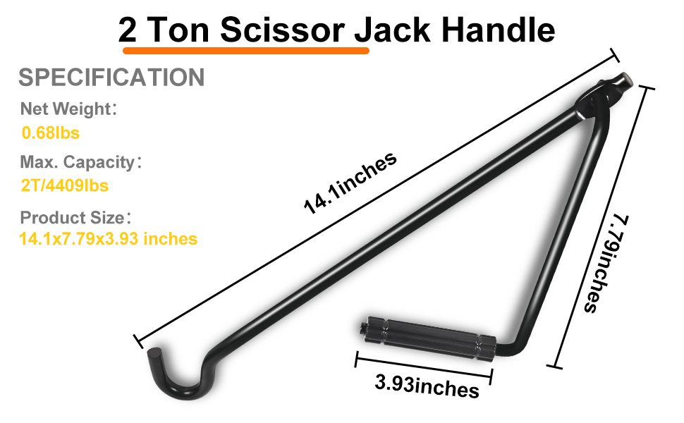 2 Ton Scissor Jack Handle