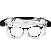 UNCO- Safety Goggles Over Glasses, Safety Goggles Anti Fog, Over Glasses Goggles, Over Glasses Sa...