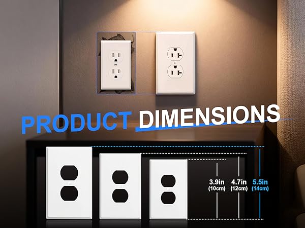 oversized outlet covers wall plate