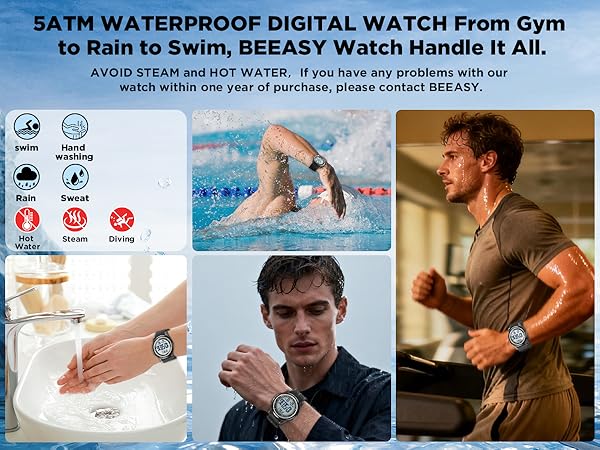 Beeasy Digital Watch