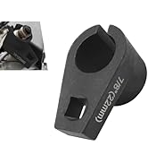 Ferianl Offset Oxygen Sensor Socket, 3/8" Drive by 7/8" 22mm 02 Sensor Socket, 6-Point Oxygen Sen...