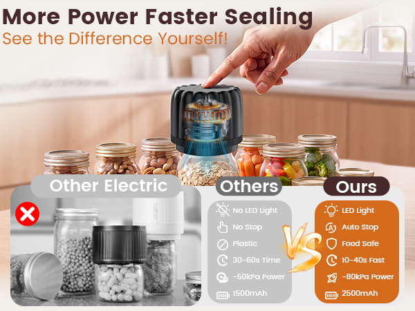 electric mason jar vacuum sealer