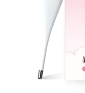 Snomd Clinical Digital Thermometer Portable with Flexible Tip and LCD Display, 30 Seconds Quick A...