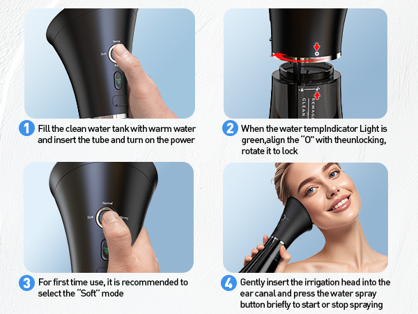 water ear cleaner